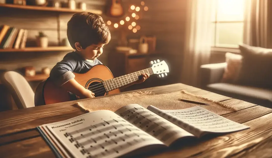 El mejor método para enseñar a tocar la guitarra a niños en 2024